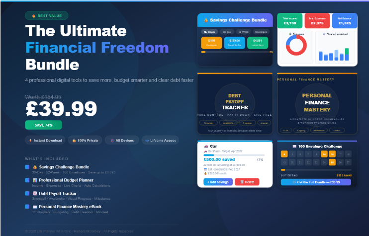 💰 The Ultimate Financial Freedom Bundle