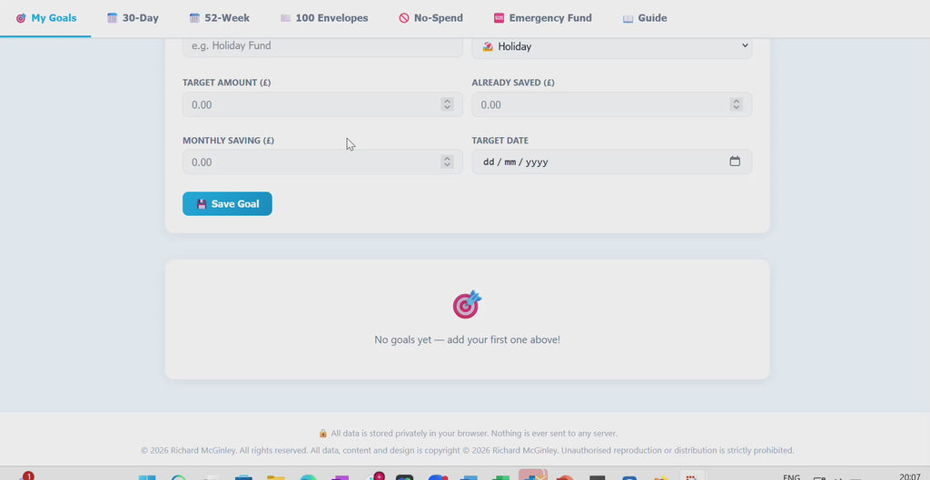 💰 Savings Challenge Bundle — Interactive Digital Planner